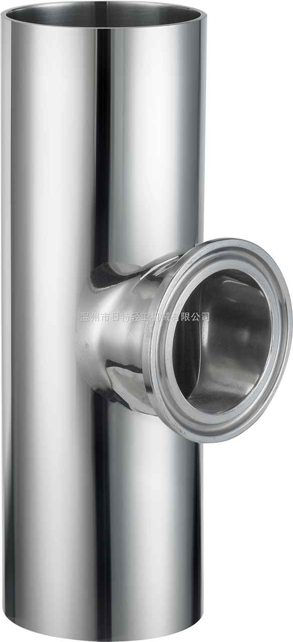 Sanitary TriClamp Tee Stainless Steel TriClover Tee Fittings