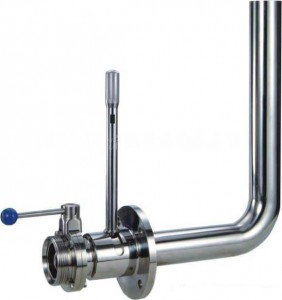 Inox-acier-sanitaire-fabrication-personnalisée-raccords-de-vannes-hygéniques-vert-de-sable