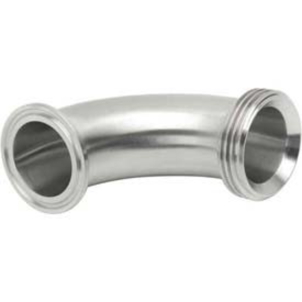 Sanitary Clamp Elbow With Threaded