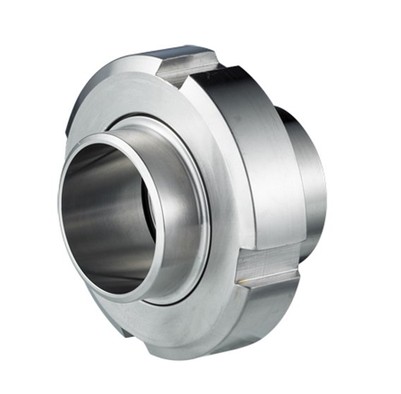 SANITARY SMS TYPE WDSMU32mm STAINLESS STEEL COUPLING UNION  1 1/4" O.D 