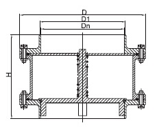 sanitary union type check valve