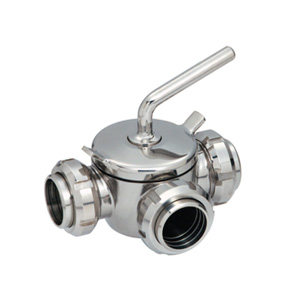 sanitary plug valve