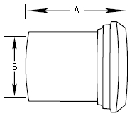 Plain Bevel Seat Tygon Hose Adapter Fittings