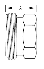 Raccords ACME à siège biseauté fileté x adaptateur NPT femelle