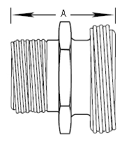 ACME Threaded Bevel Seat x Male NPT Adapter Fittings