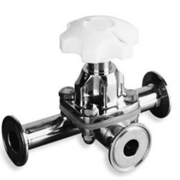 Sanitary 3 Way Diaphragm Valve